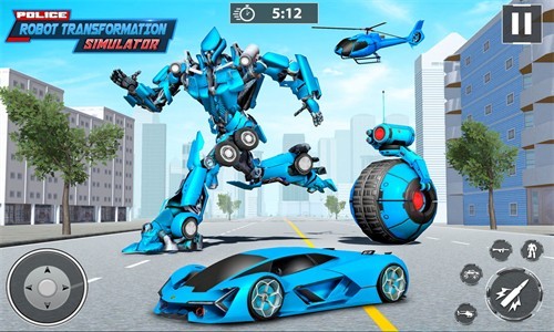 C(j)ֱC(j)܇(zhn)(zhng)Robot Helicopter Car War Game؈D