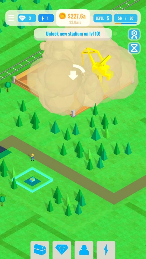 ewO ֙C棨Idle Stadium Builder؈D
