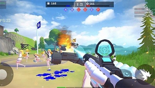 ŮFPSе C棨Girls Battle: FPS gun shootiΑAPPd؈D