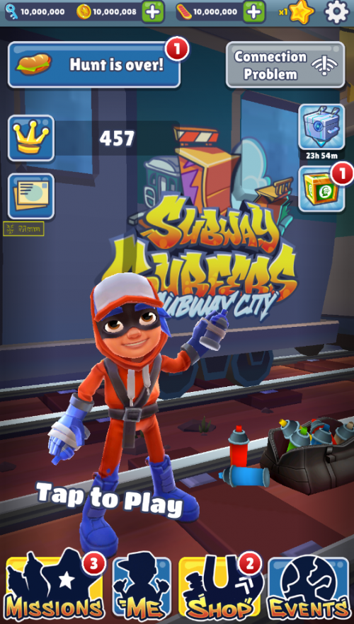 Fܿ186ɫȫi(Subway Surf)ΑAPPd؈D