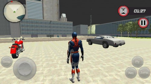 ֩ӢwБ(zhn)(zhng)Spider Hero RopeFlying War؈D