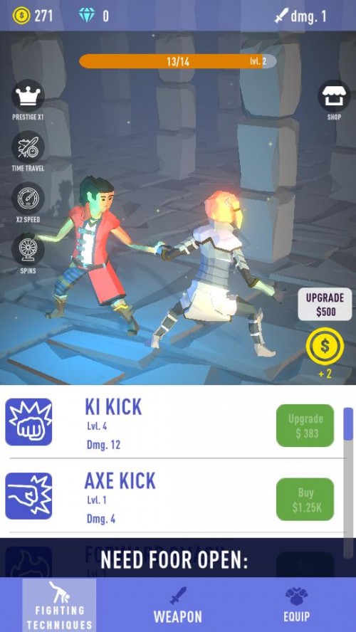 Ӣۿe֙C棨ldle FightCombat Tycoon؈D