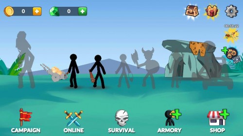 ˵ۇr(sh)Age of Stickman Battle of Empires؈D