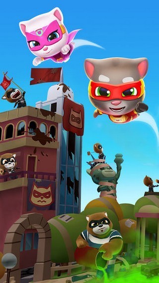 ķ؈ӢܿᣨTalking Tom Hero DashHΑAPPd؈D