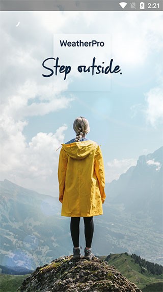 WeatherPro app؈D
